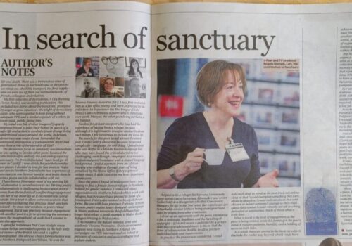 Western Mail features ‘Sanctuary’ poetry collection