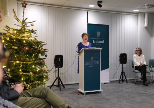 Consulate General of Ireland sponsor STAR launch & Christmas reading